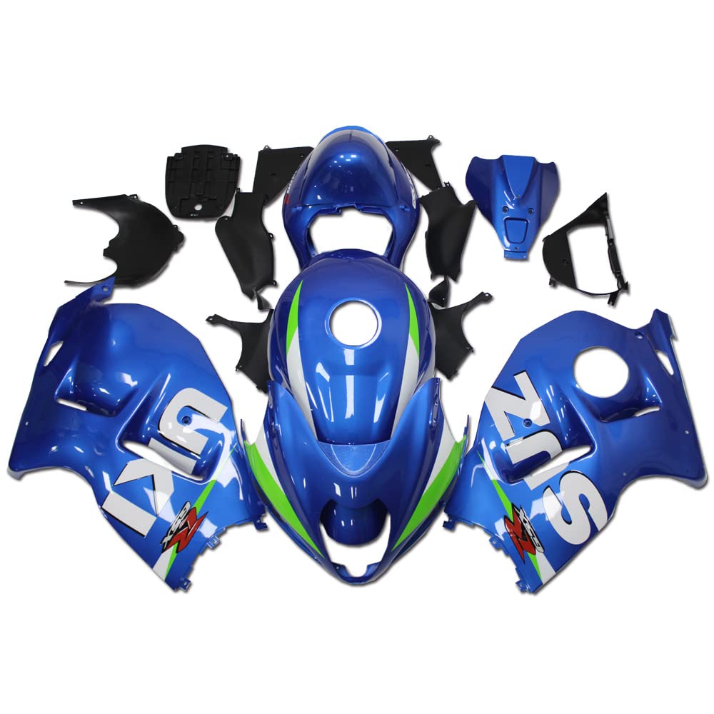 Amazon.com: Plastic Complete Blue Green Fairing Fit for Suzuki